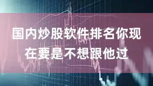 国内炒股软件排名你现在要是不想跟他过